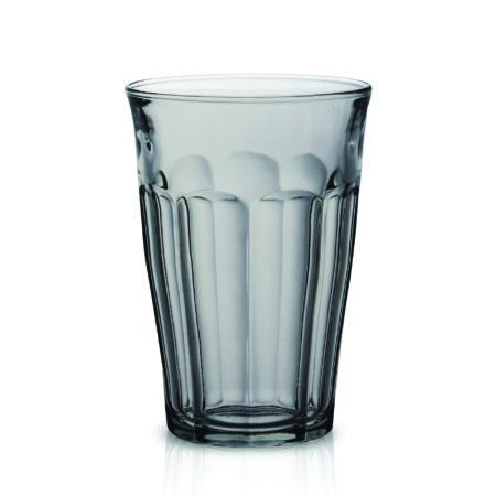 Duralex Picardie Grey Temp Glass Highball 360ml - set of 6