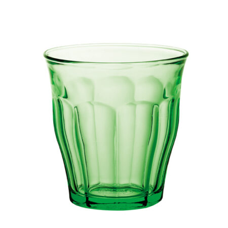 Duralex Picardie Green Temp Glass Tumbler 250ml - set of 6
