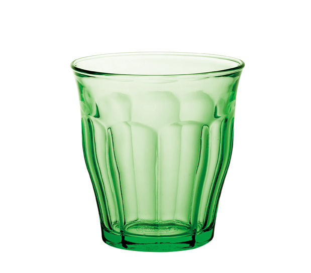 Duralex Picardie Green Temp Glass Tumbler 250ml - set of 6