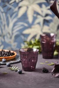 Duralex Picardie Plum Temp Glass Tumbler 250ml - set of 4 - Image 2