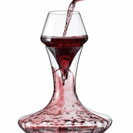 Crystal Wine Aerator / Strainer 600ml