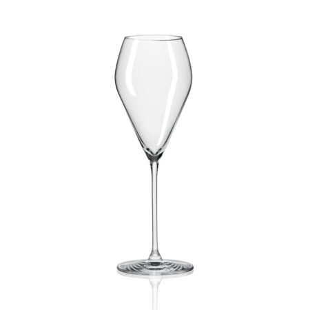 Uni Bubbly Crystal Glass 230ml - set of 6