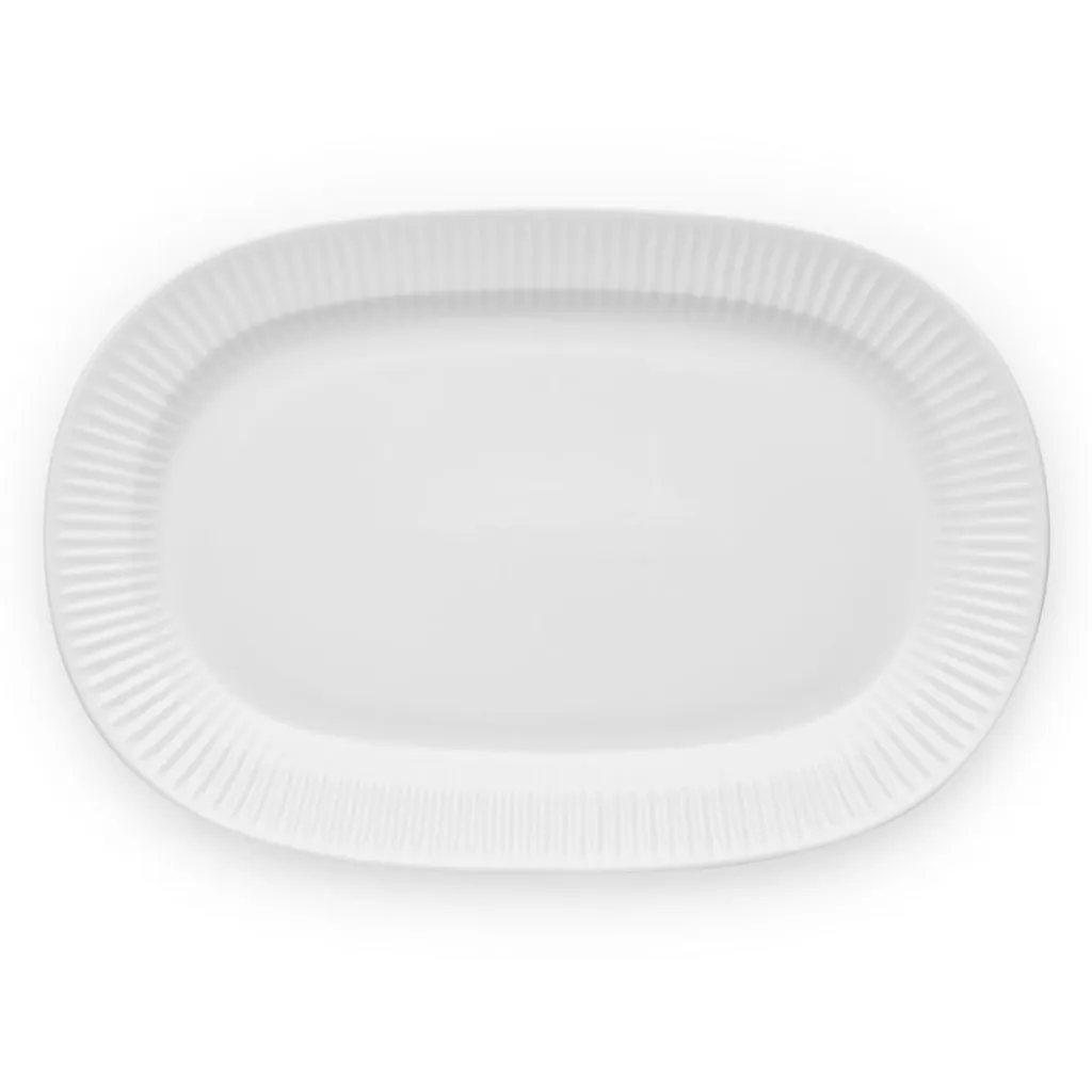 Crane Porcelain Oval Plate 320mm - Image 3