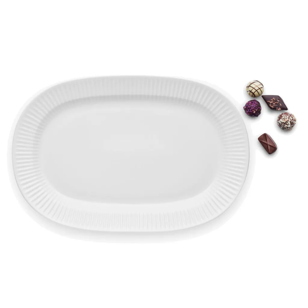 Crane Porcelain Oval Plate 320mm - Image 2