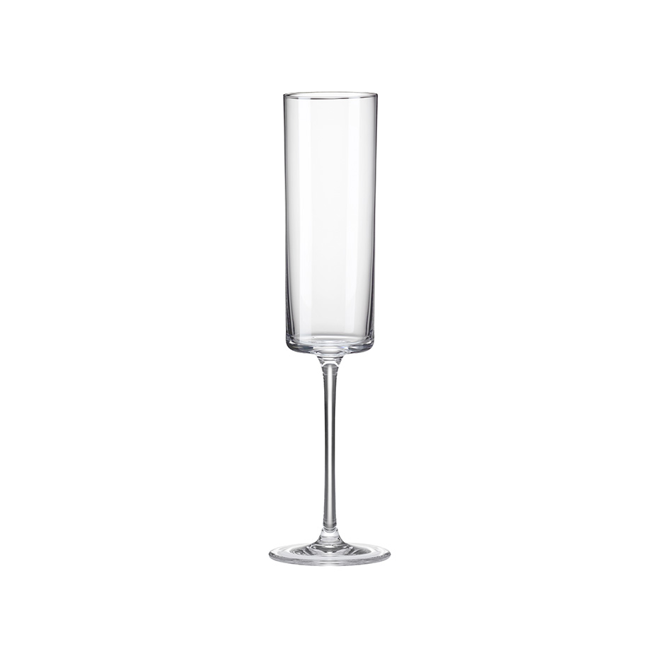 Medium Crystal Champagne Flute 170ml - set of 6