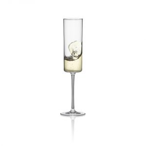 Medium Crystal Champagne Flute 170ml - set of 6 - Image 2