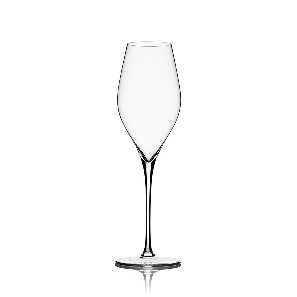 Swan Crystal Champagne Flute 320ml - set of 6