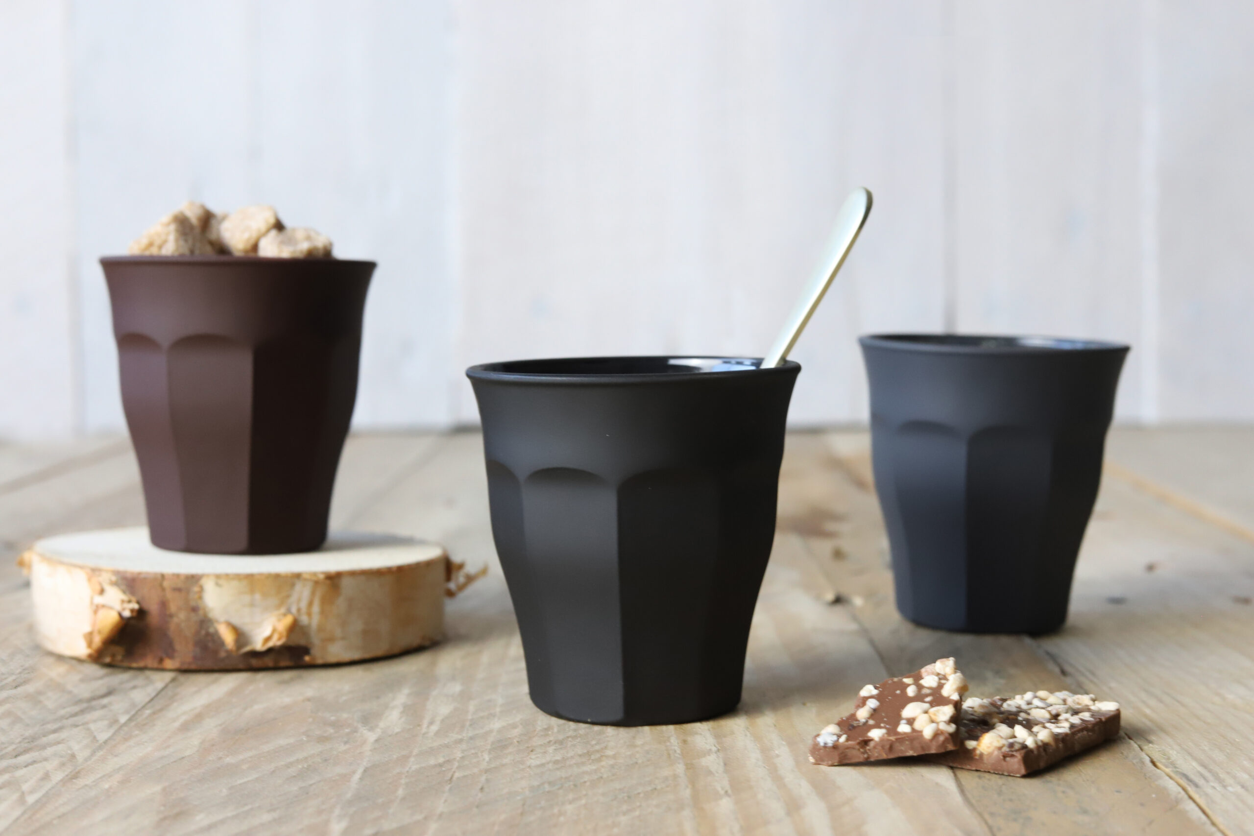 Duralex Picardie Soft Touch Mixed Tumbler 90ml - set of 6 - Image 2