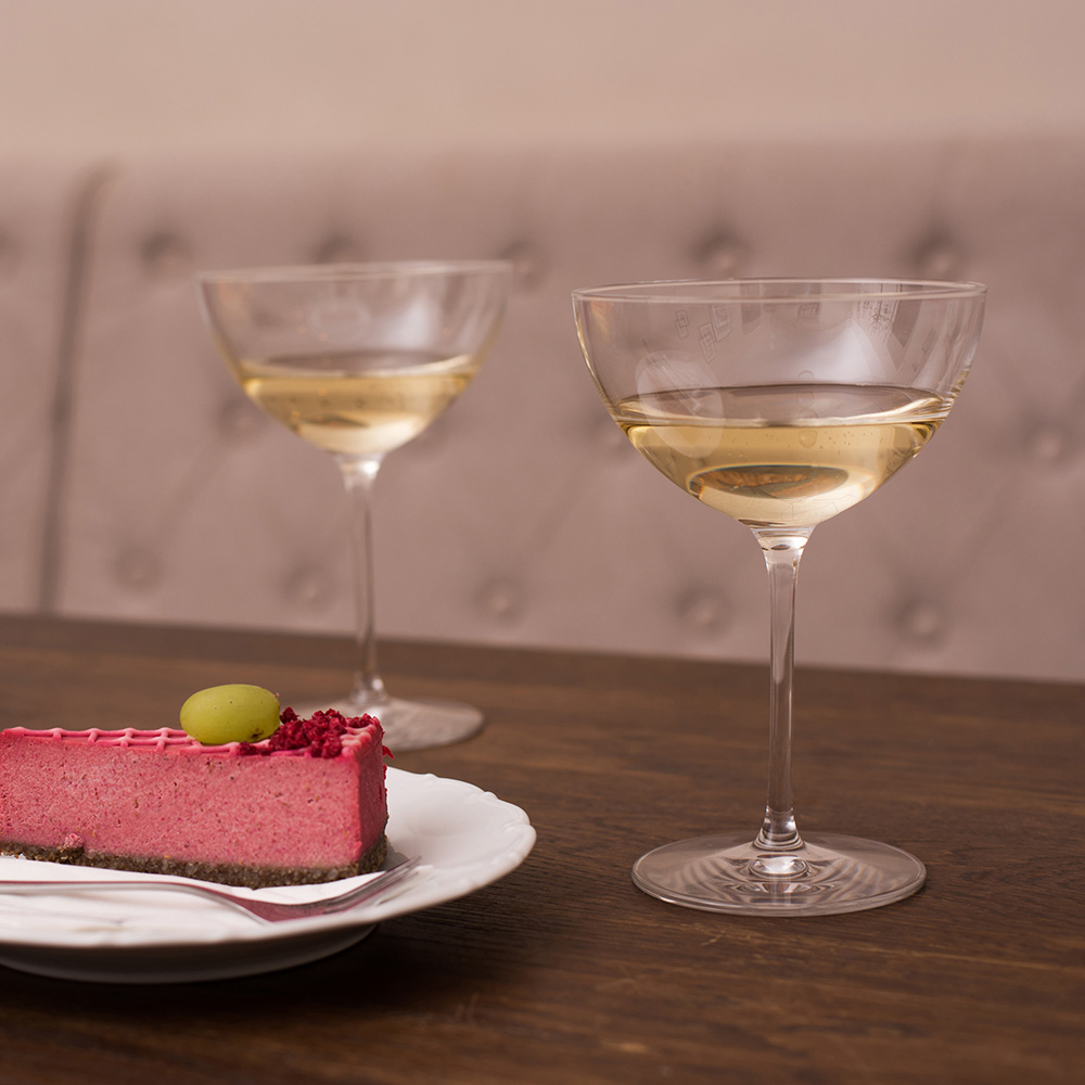 Uni Bubbly Crystal Saucer 350ml - set of 6 - Image 4