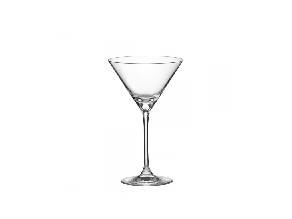 Uni Martini Crystal Glass 210ml - set of 6
