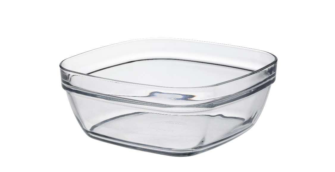 Duralex Lys Clear Square Bowl 2000ml