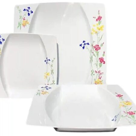 Thun Floral Eye porcelain plates - set of 18 pcs