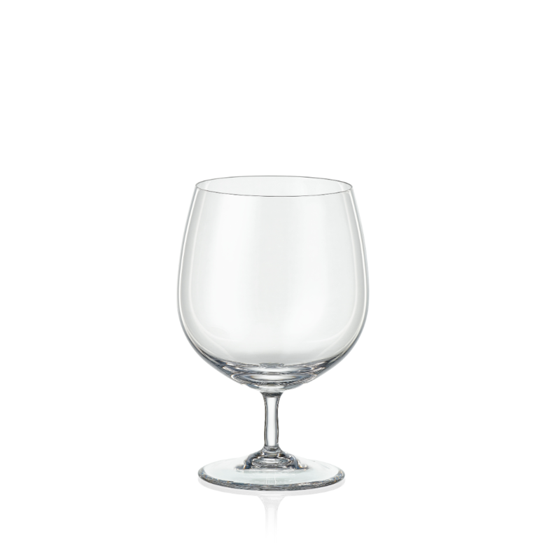Peony Crystal Stem Beer Glass 380ml - set of 6