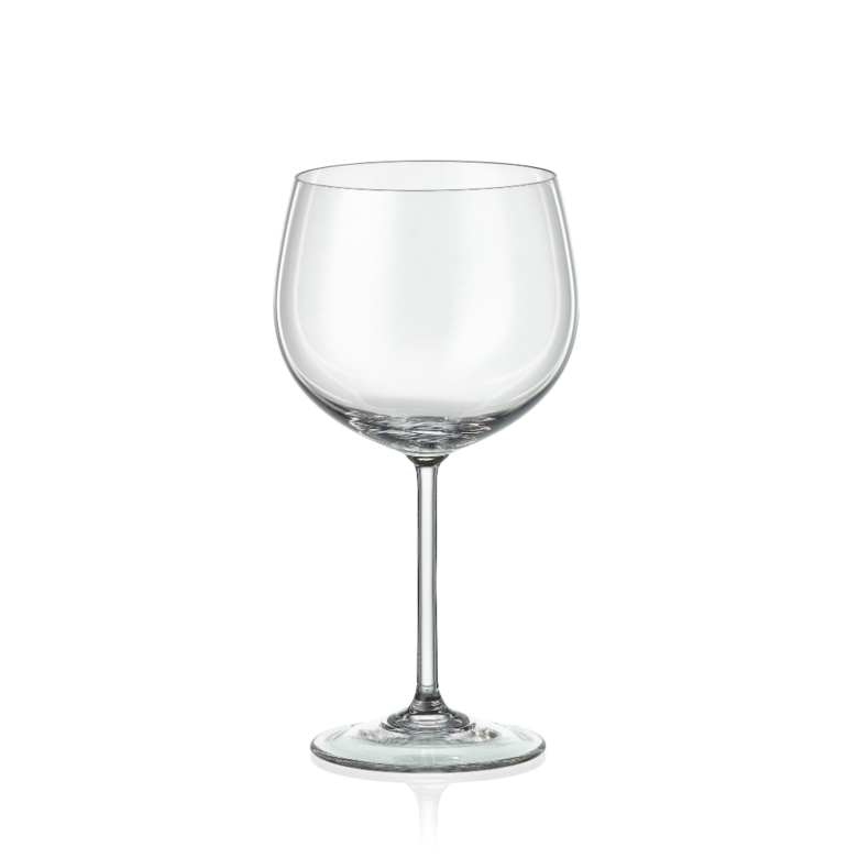 Peony Crystal Red Wine Glass 350ml - set of 6