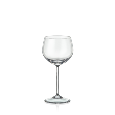 Peony Crystal White Wine Glass 190ml - set of 6