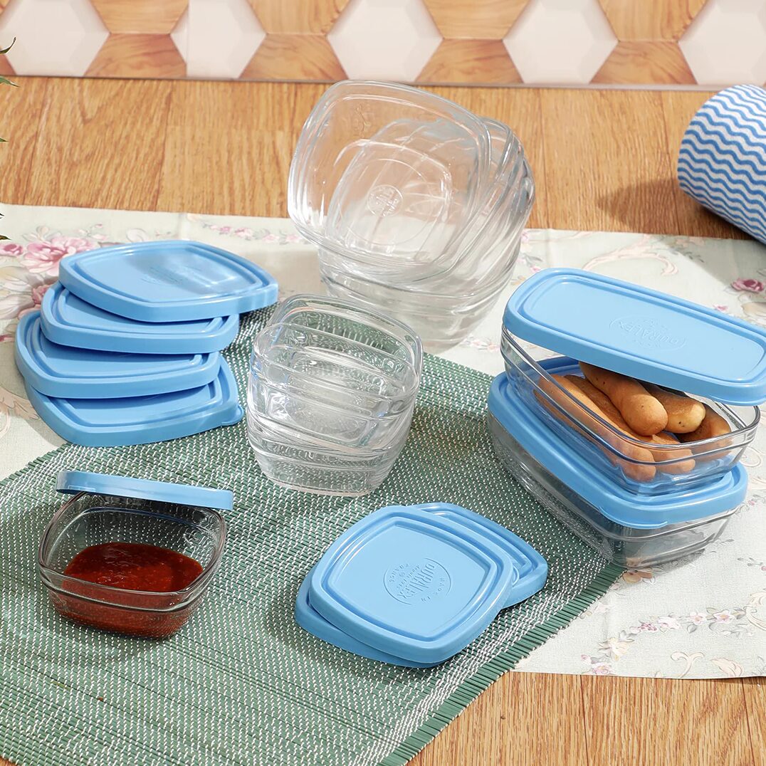 Duralex Baby 10 pieces Set with Blue Lid - Image 3