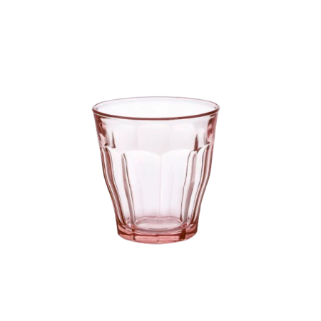 Duralex Picardie Pink Temp Glass Tumbler 250ml - set of 4