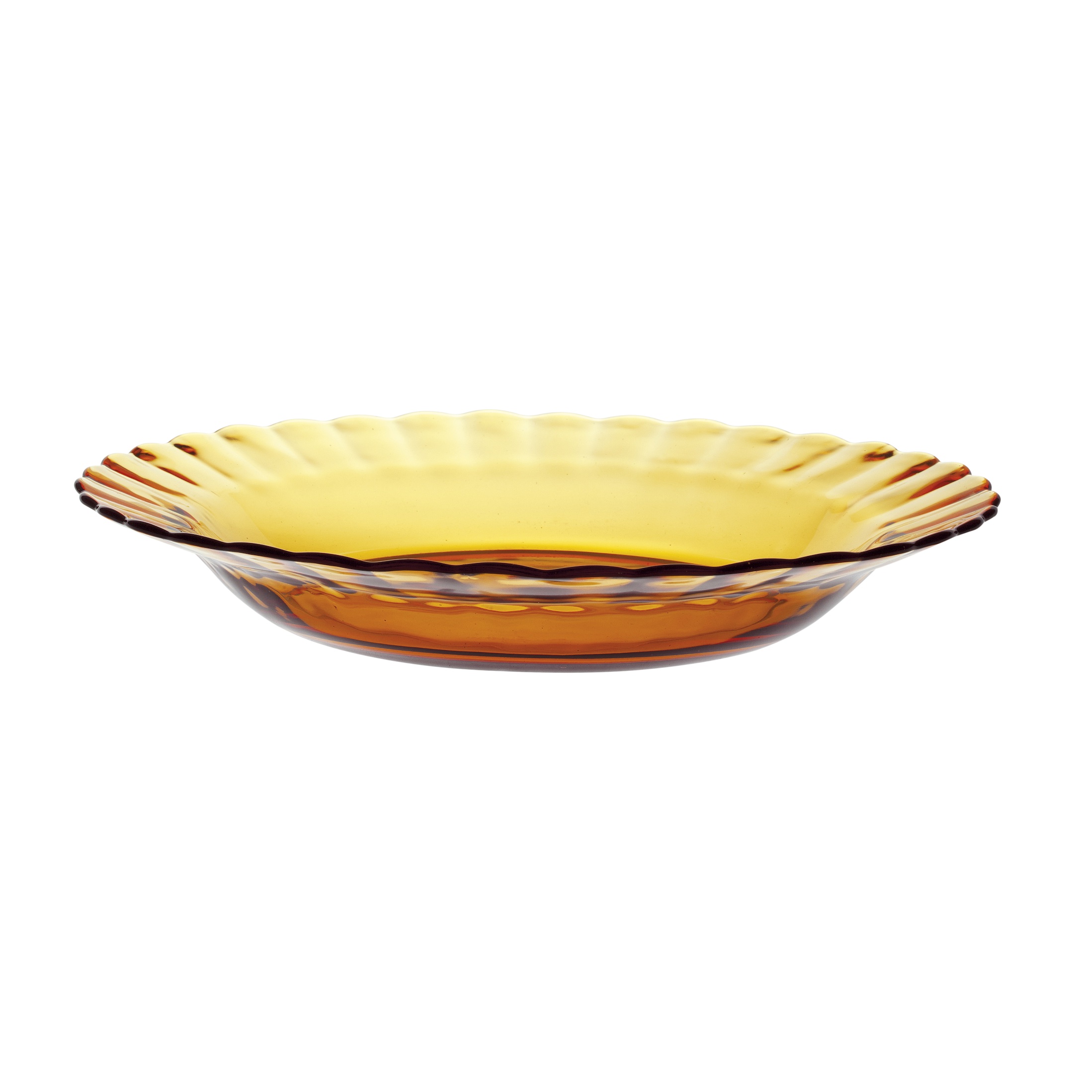Duralex Picardie Amber Soup Plate 20.5cm - set of 6