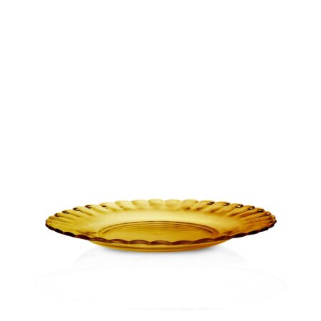 Duralex Picardie Amber Dessert Plate 20.5cm - set of 6